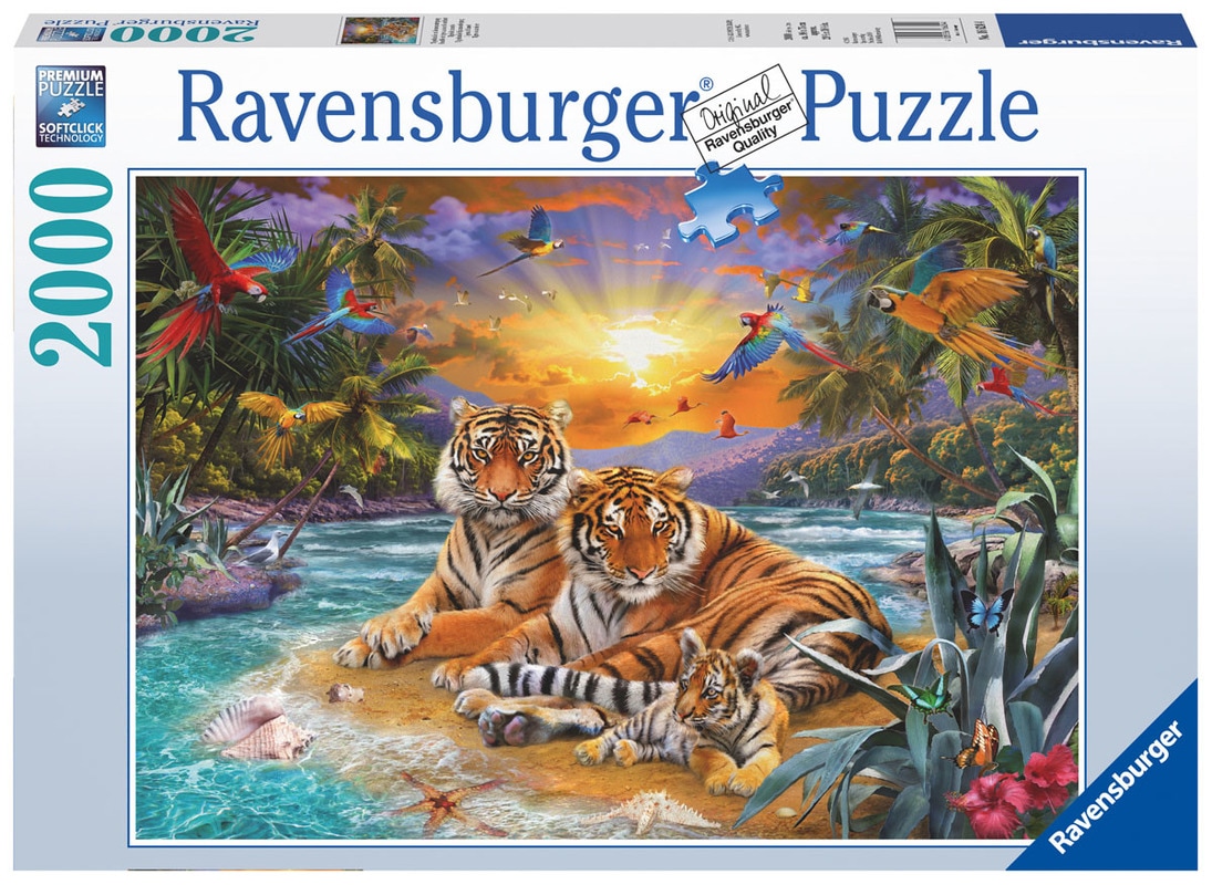 Ravensburger Tiger Family - DAILY JIGSAW PUZZLE DEALS